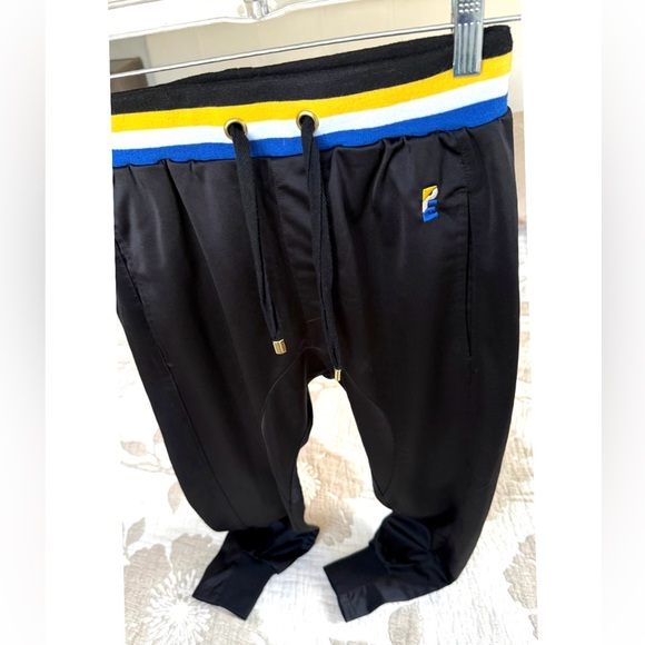 P.E Nation Women's Joggers Pants Size XS Black Polyester inseam 23inch - Picture 7 of 15